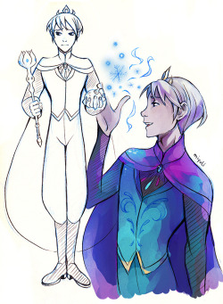 miyuli:  Genderbent Frozen characters I drew just for fun!I know