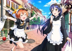 lovelivemj:    School Idol Festival UR pairs stitched and textless: