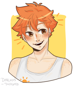 daichisass:  freckled hinata is what gives me life tbh 