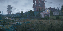 simonstalenhag:  Waste Products At The Edge Of RostriketFrom