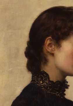 suonko:  Marion Collier [detail] by John Collier 