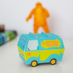 Make your own Mystery Machine! Download the paper template here