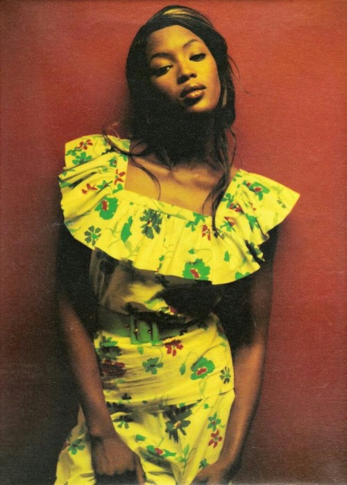 kitsunetsuki:  Satoshi Saikusa - Naomi Campbell (W Magazine 1996)