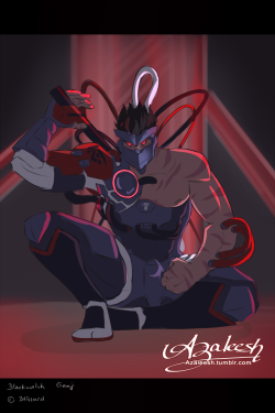 azaleesh:Have a blackwatch Genji guys <3 Just take my cybrog