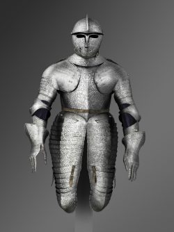 philamuseum:  This suit of armor was originally one of a set