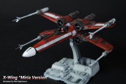 gunjap:  Red Nightmare’s Bandai x Star Wars 1/72 X-Wing Starfighter