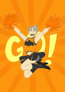 refrii:  Cheeleader Suga to motivate your day!Gonna draw more