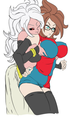 emerald-octopus: A21 and Majin A21♡ | permission to post by