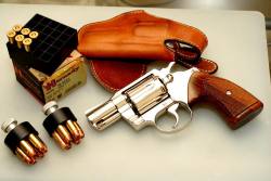 weaponslover:  Nickel Colt Detective Special.