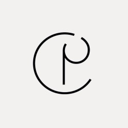 31art:  CP Contemporary monogram by British freelance logo designer