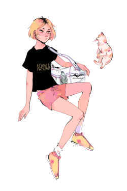 pfeffersteak:two really cute anons requested kenma so here u