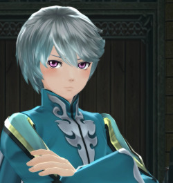 kagamine:  here’s a giant photo of mikleo blushing because