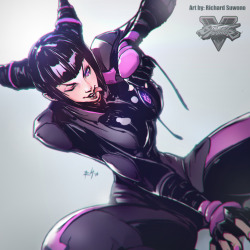 star-xvii:Juri SFV | r-chie [pixiv] http://www.pixiv.net/member_illust.php?mode=medium&illust_id=57649604