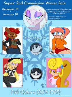 superionnsfw: WINTER COMMISSIONS ARE FINALLY HERE (again) :D! 