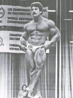 mitos:  Mike Mentzer at the 1976 Mr Universe