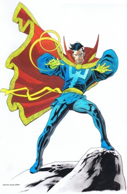 comicblah:  Doctor Strange by Kevin Nowlan