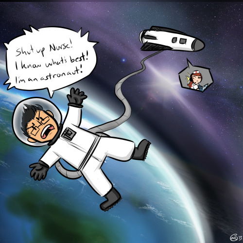rileyomalley:  Don’t question him, he’s an astrodoctor 