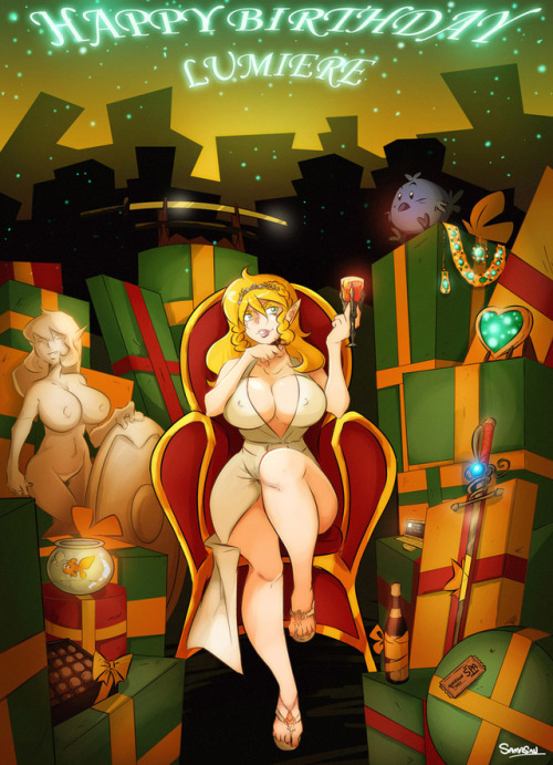 club-ace:  Happy Birthday Lumiere.From her commlink:“Hi darlings:Today March 3 is the day when the world was honored with my existance. To Celebrate, there will be art of myself along the month, so be happy darlings, it will be the art of the very best,