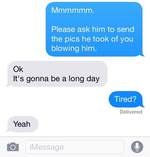 oregoncuckold:  Texts from my hotwife about her date last night.  Oregoncuckold 