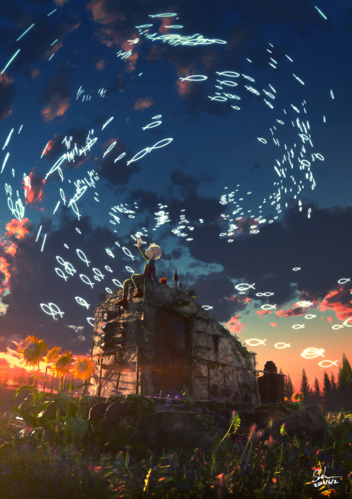 theamazingdigitalart:The amazing digital art of  Skybase  