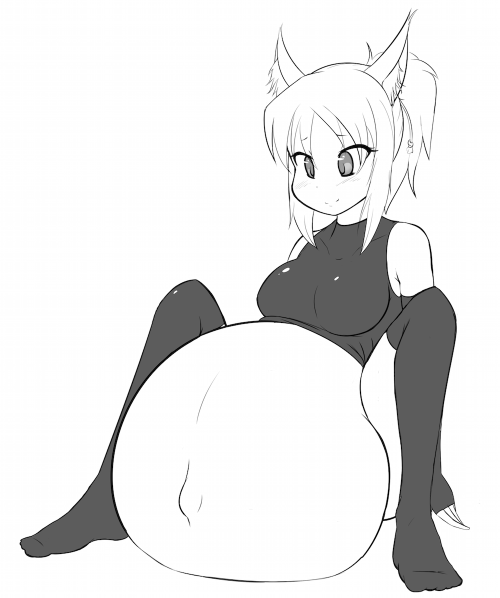 Yukikaze Pannetone enjoying the feeling of her very large meal.————-September Patreon Sketch 4/5If youâ€™d like to stay up-to-date on my work, or get a sketch of your own, come check me out on Patreon!Links: - Patreon - Ekaâ€™s