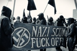justadirtypunk:  Fuck Nazis. 