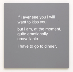 chowderpuffgirl: From ‘Break-up Texts: Paintings’ & ‘It’s