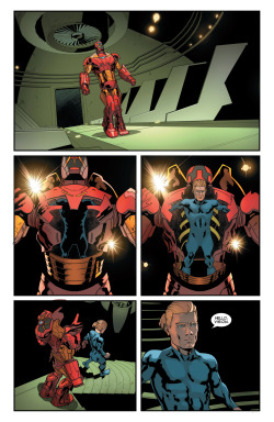 Hey, it’s Jonas Venture Jr as Iron Man 2099!Or maybe it’s