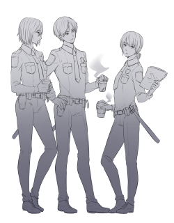 fumuko:  Yeaaahhh police uniforms are unffff~ Oh and this is