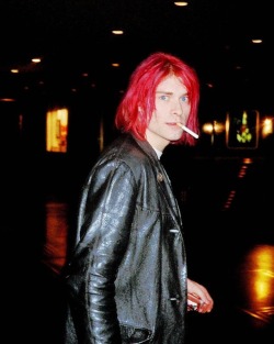 red-grunge:  Kurt Cobain New York, NY (01/11/1992)