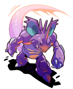 introducingemy: Commission of Nidoking for TenguGemini  He’s