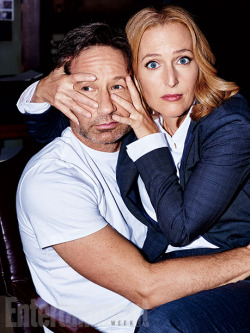 allxfiles:  Recent  Entertainment Weekly shoot.
