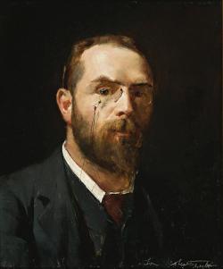   Tom Roberts (Australian, 1856-1931), Self-portrait (Aged 30),