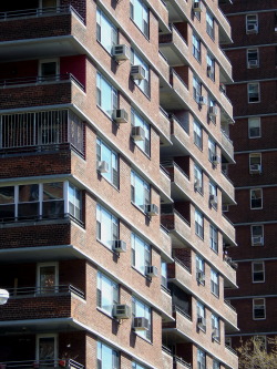 wanderingnewyork:  Windows and balconies on the Lower East Side,