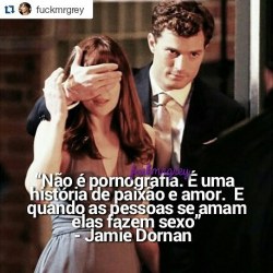 lilyhily:  #repost @fuckmrgrey .   Só li verdades. X  #dakotajohnson