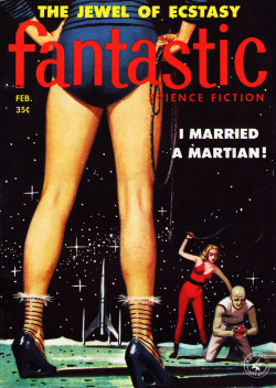 scificovers:  rogerwilkerson:  I Married a Martian!  Fantastic
