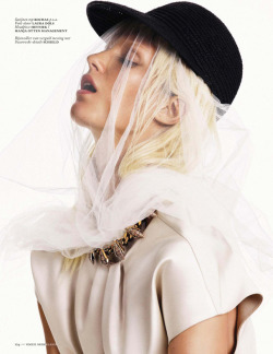 mrford-themodel:  Marte Mei Van Haaster for Vogue Netherlands,