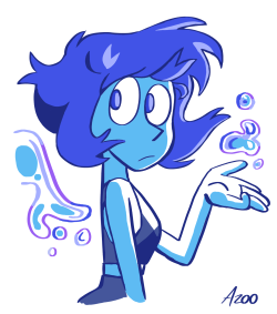 azoosartblog:  a little bit of lapis always goes a long way Bj