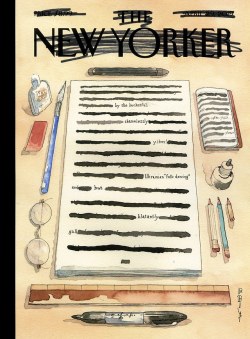 thingsorganizedneatly:  The (Redacted) New Yorker cover by Barry