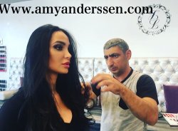 Being amyanderssen.com #glam lights camera action #daily’s