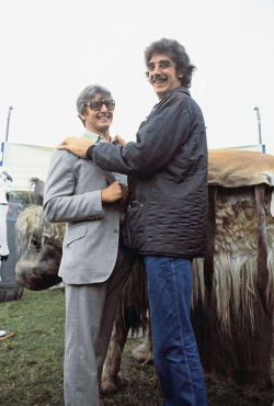 aiiaiiiyo:David Prowse (Darth Vader - 6'7") with Peter Mayhew