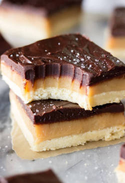 fullcravings:  Millionaire’s Shortbread  What I REALLY want