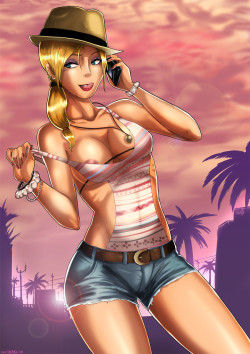 cartoonsexx:  Tracey de Santa - GTA