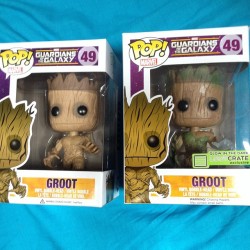 Now I have 2 Groots! #lootcrate #iamgroot #cute #glow #funkopopvinyl
