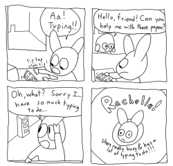 lumnch: Rachelle!! more comics 