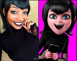 blackwomenincostume:Mavis from Hotel Transylvania #BlehBlehBleh 