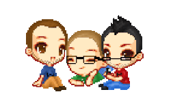 miezemassacre:  My favourite gaming trio: Wade (lordminion777), Bob (muyskerm) &amp; Mark (markiplier)! Aren’t they cute? I can’t even explain how much they helped me. I wanted to give something in return and that’s why I made this. If you like