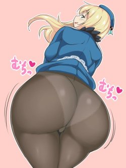 stuffed-deluxe: Sumemako - Atago’s Rear View 