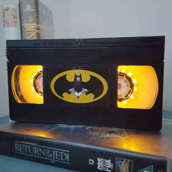 sosuperawesome:  VHS Nightlights by Hayley Summers on EtsySee