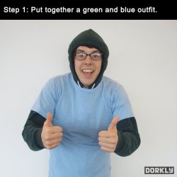 dorkly:  s-1mplic1ty:  How to be bulbasaur.  8 Steps To Making